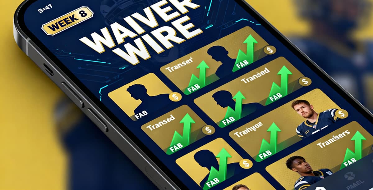 Week 8 Waiver Wire Gold: Top 15 Must-Add Players Before Your League Does